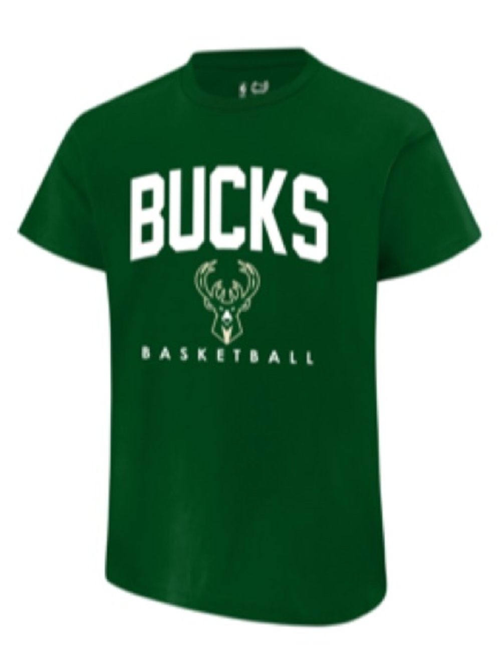 Milwaukee Bucks Green Basketball T-Shirt Sz S Men